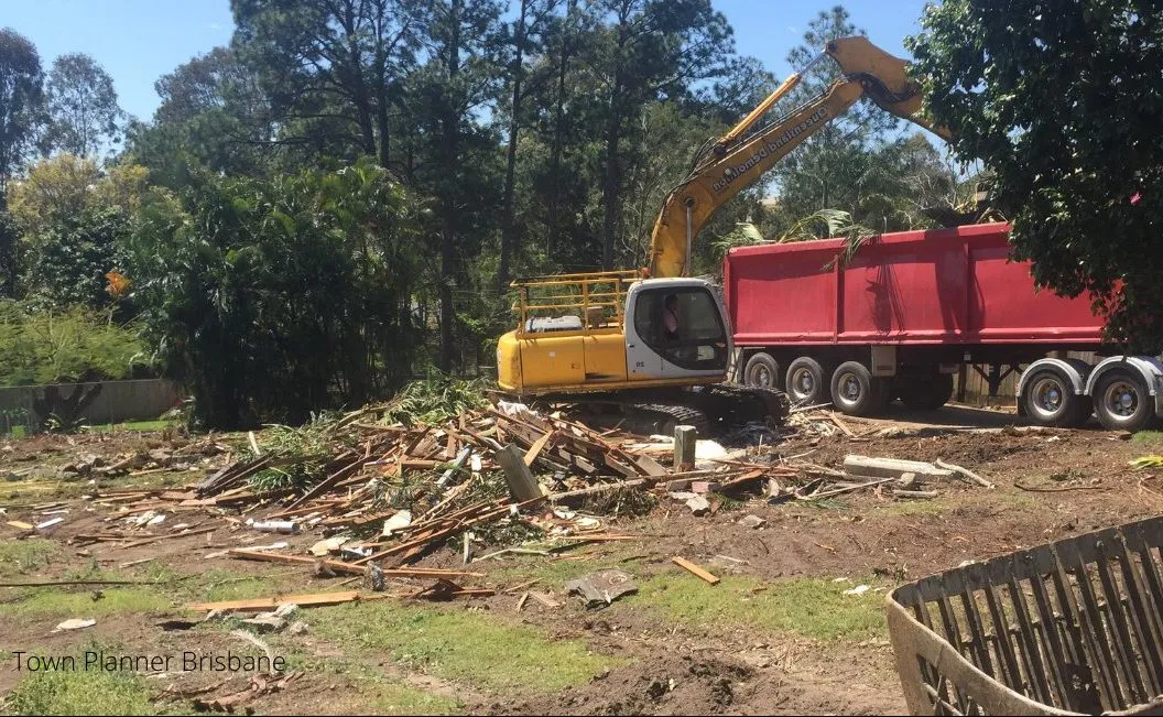 Brisbane new build development site